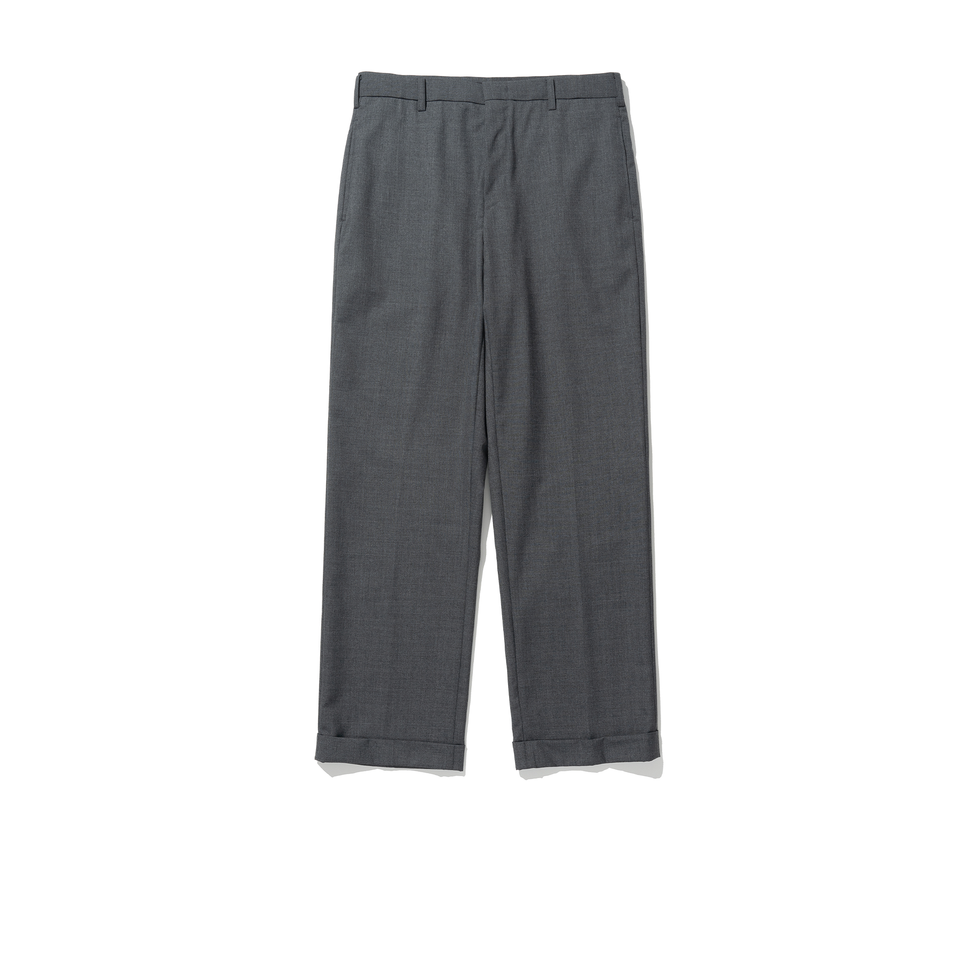 RENACTS X BROWN.OC Wool Piped Stem Trousers [Grey]리넥츠