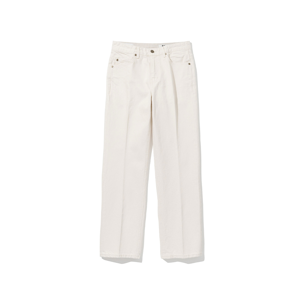Tailored Regular Denim Pants [Cream]리넥츠