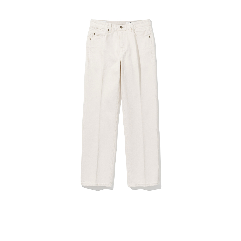 Tailored Regular Denim Pants [Cream]리넥츠