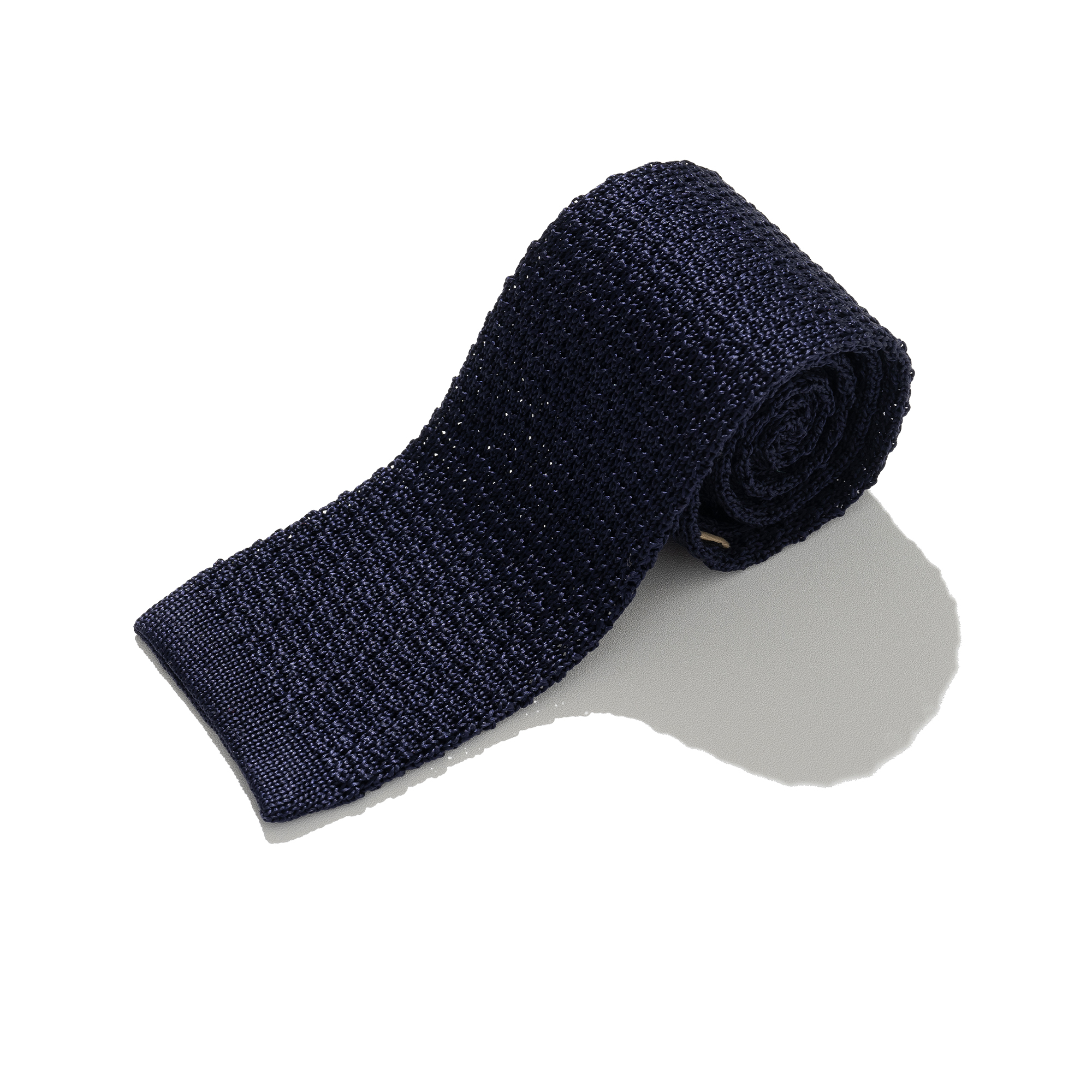 Solid Knitted Tie [Navy]리넥츠