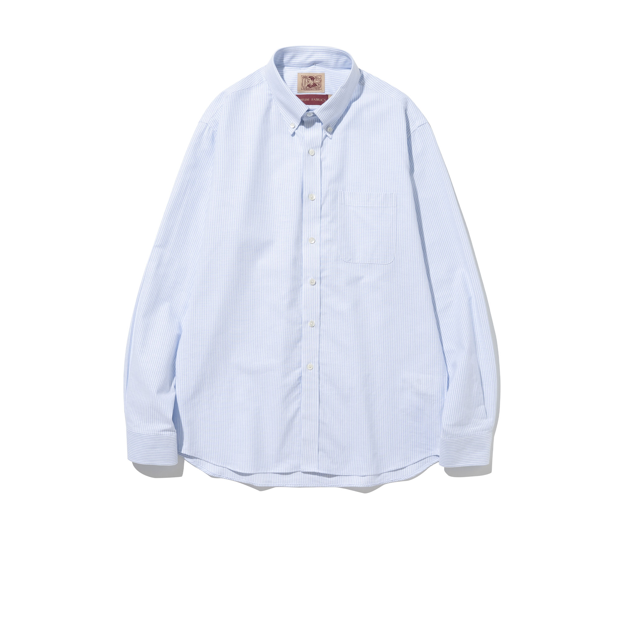 RNCT Stripe Oxford Button Down Shirt [Blue]리넥츠